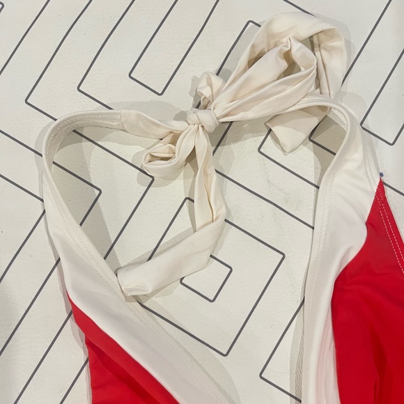 Flagpole NYC Jade Strawberry Retro One Piece Swimsuit - Picture 5 of 14